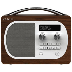 Pure Evoke D4 DAB/FM Radio Oak